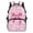 Pink Solid Baseball Bat Pink Stitch Bow, variant on Bulopur Girls Kids Backpack, Cute Girly School Book Bag Lightweight Waterproof Large Bow Print Elementary Backpack for Kids Ages 6-12