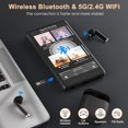 thumbnail image 2 of Reproductor MP3 XBENDON 96 GB con pantalla táctil Bluetooth y WiFi 4.0, 2 of 4