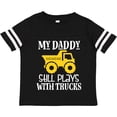thumbnail image 3 of Inktastic Construction My Daddy Still Plays with Trucks Boys or Girls Toddler T-Shirt, 3 of 5