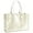 Beige, variant on PVC Tote Bag for Women - Kraft Paper Work Handbags Purses with Top Handle（Beige）