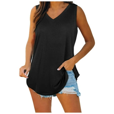 Summer Tops for Women Crop Summer Tops Women Cropped Workout Cropped Workout Book for Clear Top Bra Cover Top High Neck Classic Bra Yoga Ladies Fashion Casual Black XL