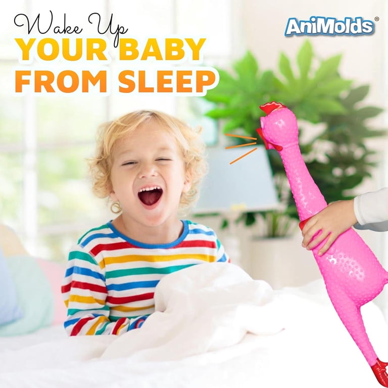Animolds Squeeze Kids Funny Animal - 29 Inch Giant Rubber Chicken Animolds Squeeze Kids Funny Animal - 29 Inch Giant Rubber Chicken