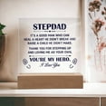 thumbnail image 4 of Acrylic Square Plaque -  Heal A Heart Stepdad, 4 of 5
