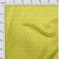thumbnail image 2 of oneOone Velvet Yellow Fabric Merry Christmas Dress Material Fabric Print Fabric By The Yard 58 Inch Wide, 2 of 5