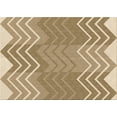 thumbnail image 1 of Ahgly Company Machine Washable Indoor Rectangle Transitional Light Brown Area Rugs, 6' x 9', 1 of 7