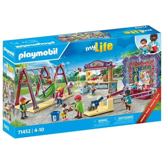 PLAYMOBIL #71452 Fun Fair Amusement Park NEW!