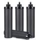 thumbnail image 1 of Sistema de filtrado de agua por gravedad, filtros de carbón activado y fluoruro para agua limpia, filtros de carbón negro para uso doméstico, materiales de filtración de alta calidad, 4 piezas, 1 of 5