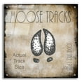 thumbnail image 1 of Epic Art 'Moose Lodge 2 - Moose Tracks 2' by Lightbox Journal, Acrylic Glass Wall Art, 24"x24", 1 of 8
