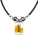 thumbnail image 1 of dibujo de frutas de piña amarillo collar a mano colgante de cuerda de cuero Unbranded M, 1 of 3