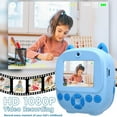 thumbnail image 3 of Kids Print Camera, HD Video Recording Portable Toddler Print Camera Double Lens  for Outdoor, 3 of 7