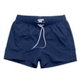 thumbnail image 4 of Afdoent Mens Shorts Sports Summer Casual Men's Elastic Waist Drawstring Running Gym Exercise Shorts Beach Vacation, 4 of 5