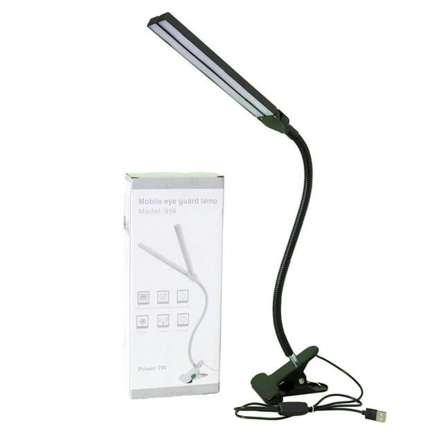 Led Desk Lamp,Book Light for Reading in Bed Led Book Light, Head 32 Led Reading Light 180° Adjustable Clip Desk Lamp with Flexible Gooseneck for Reading in Bed Christmas Light Clips