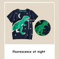 thumbnail image 5 of Hiijoy Toddler Boys Summer T-Shirt Cotton Cartoon Dinosaur Short Sleeve T Shirt, Sizes 2-8, 5 of 8