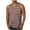Brown, variant on Mens Tank Tops Summer Qiggri Men's Leisure Time Fitness Home Wear Pajamas Color Cotton Fashion Streak Printing T-Shirt Sports