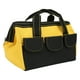 thumbnail image 1 of Bolsa de almacenamiento de herramientas de 13 pulgadas, tela Oxford, multifuncional, impermeable, bolso de boca ancha para el hogar, tienda de herramientas, amarillo Jadeshay A, 1 of 9