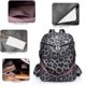 thumbnail image 3 of Mochila para mujer, bolso de piel sintética, antirrobo, informal, para hombro, a la moda, 3 of 6