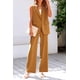 thumbnail image 5 of Conjunto PRETTYGARDEN Chaleco Blazer sin Mangas y Pantalones Palazzo Marrón XXL, 5 of 7