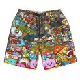 Mens Kirby Swim Trunks With Compression Liner Men Beach Shorts Bathing