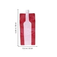 thumbnail image 2 of unbranded 5Ud Bolsa Plegable Para Vino Reutilizable Con Material Plástico Y Sello Antigoteo, 2 of 5