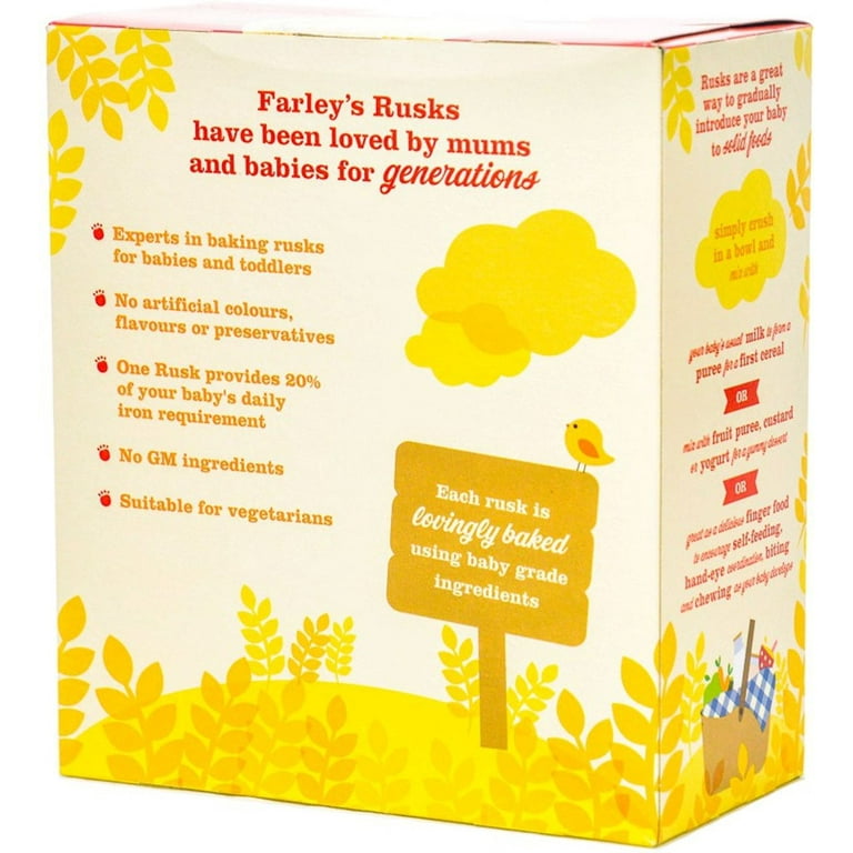Farleys Original Rusks, Oz, Perfect for Babies Months and