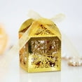 thumbnail image 4 of 50pcs Christmas Snowflake Hollow Favor Gift Candy Box with Ribbon Wedding Party, 4 of 19