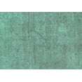 thumbnail image 1 of Ahgly Company Machine Washable Indoor Rectangle Abstract Turquoise Blue Modern Area Rugs, 8' x 10', 1 of 4