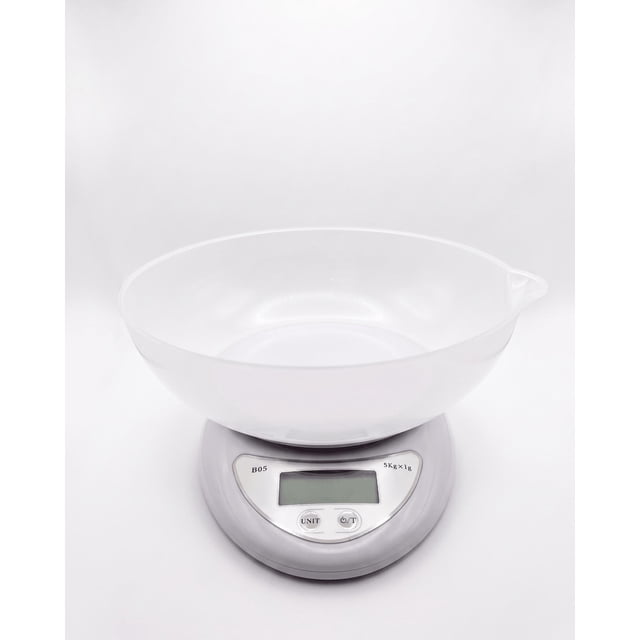 Báscula de Cocina Digital con Recipiente para Repostería 5kg.