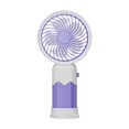thumbnail image 2 of Needhep Powerful Handheld Fan,Small Desk Fan Quiet, Rotating Desk Fan, Protable Fan, Electric Fan Portable (Purple), 2 of 7