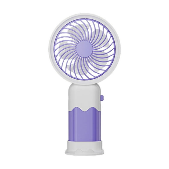ChicYu New USB Fan Mini Handheld Small Fan S18 Mobile Phone Outdoor Charging Fan Portable Cool Device Rechargeable Pocket Fan Travel Gadget