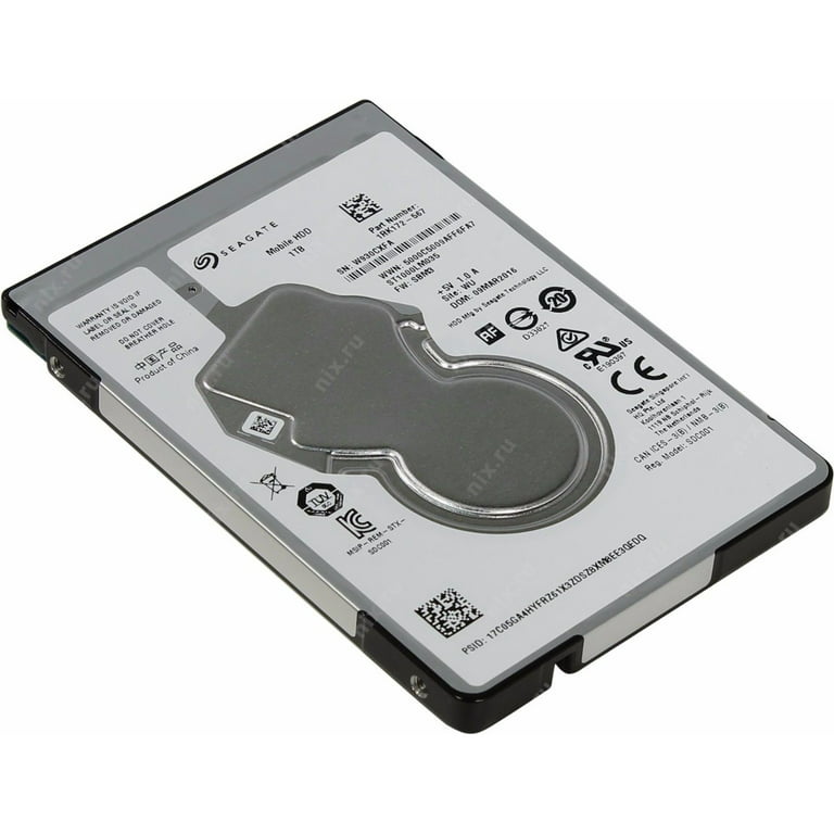 eksplicit flåde Vil Seagate Mobile HDD 1 Terabyte (1TB) SATA/600 5400RPM 128MB 2.5" Hard Drive  - Walmart.com
