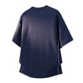 thumbnail image 4 of Yaoyar Men's Oversized Short Sleeve T-Shirt - Casual Summer Crewneck Streetwear Tee Contrast Color Loose Fit Shirt, 4 of 4