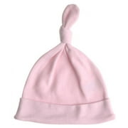 Baby Jay 100% Cotton Infant Tie Knot Hat (Pink)