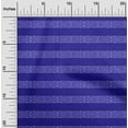 thumbnail image 1 of oneOone Polyester Lycra Royal Blue Fabric Geometric Block Sewing Craft Projects Fabric Prints By Yard 56 Inch Wide, 1 of 4