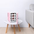 thumbnail image 7 of Frigidaire 9 Can Retro Mini Fridge, 6L Portable Personal Cooler with AC/DC Adapters, Skincare Fridge for Travel, Bedroom, Office, Dorm, Pink, 7 of 7