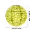 thumbnail image 2 of Ke1Clo Paper Lantern under $5! Hollow Hanging Lantern Folk Craft Intricate Design Paper Lantern for Party Wedding, 2 of 5
