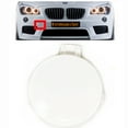 thumbnail image 2 of Trimla Front Tow Cover for 11-15 BMW X1 E84 M Aerodynamics Sport 16i 18dX 18i 20dX 20iX 23i 23dX 25dX 25iX 28iX 2011 2012 2013 2014 2015 bumper Towing Hook Eye Cap SAV 51118049932, 2 of 5