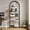 Black, variant on Ourlova 71 inch Metal Frame Book Shelves Tall Bookshelf Arched Bookcase Modern Freestanding Open Display Shelving Unit Storage Rack for Living Room Office