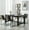 Brown, variant on Roundhill Bronco Antique Wood Finished Dining Set: Table and Four Chairs, Grey