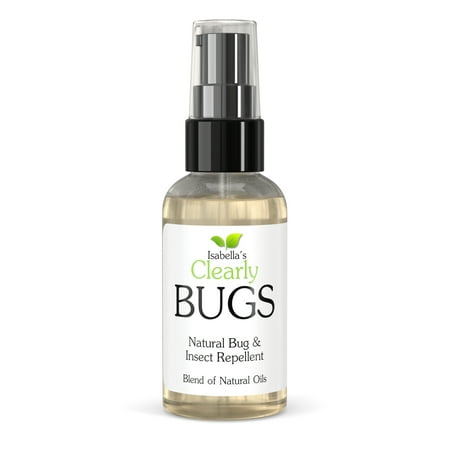 Isabella's Clearly BUGS - Best Bug, Insect, Mosquito Repellent. 100% Natural, DEET Free and Chemical Free (2 (Best Natural Cat Repellent)