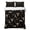 Black, variant on Twin Quilt Set 68''x86'', Green Cactus Lightweight Summer Bedspread Coverlet Set with 2 Pillow Shams, Watercolor Summer Botanical Beige Breathable All Season Quilt Bedding for Dorm/Bedroom