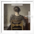 thumbnail image 5 of Art.com Rest Giclee Print by Vilhelm Hammershoi, White Frame Wall Art, 21" x 21", 5 of 5
