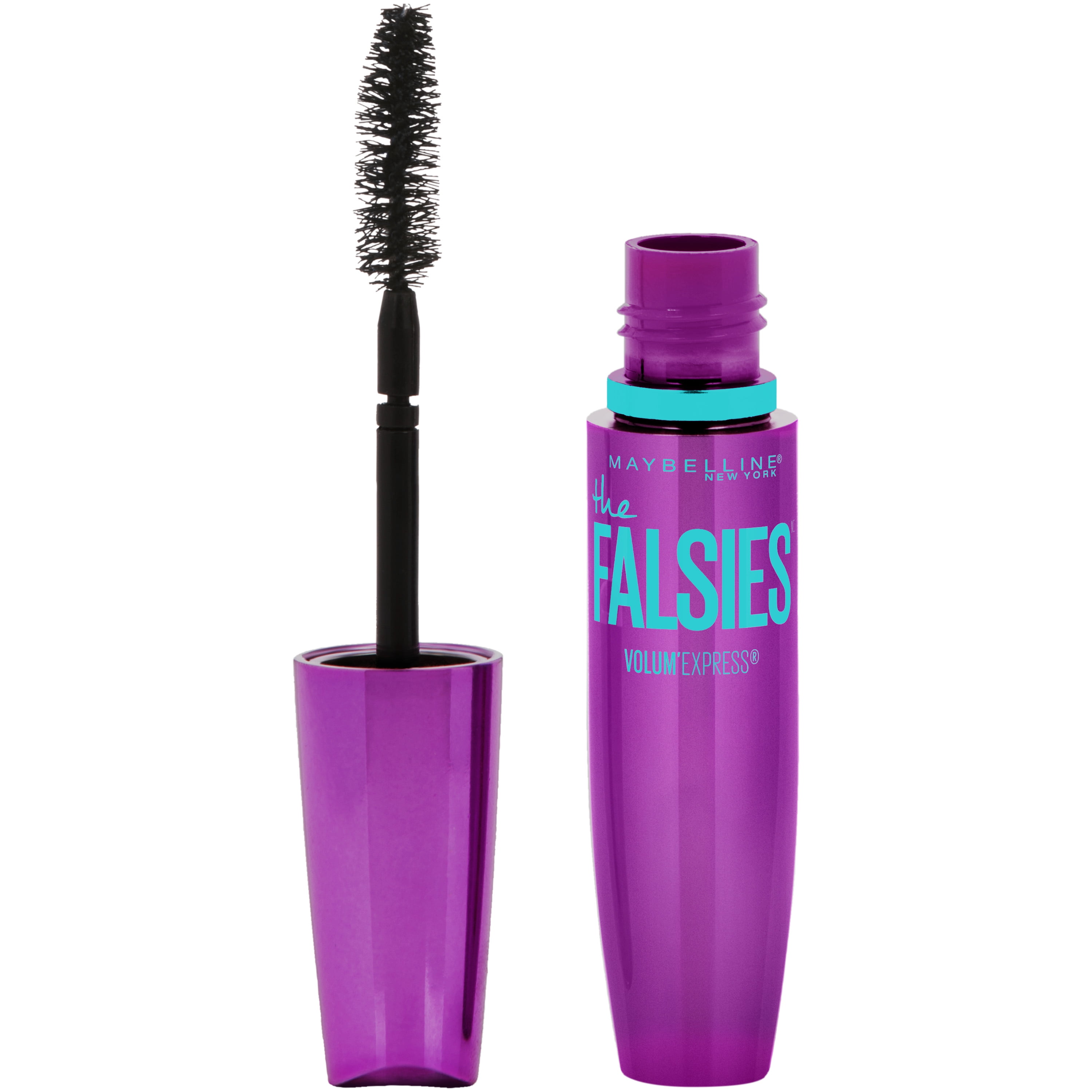 Maybelline The Falsies Washable Mascara Makeup, Blackest Black, 0.25 fl oz