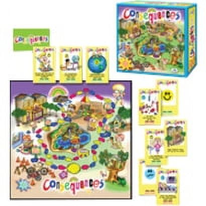 Talicor Consequences - The Ultimate Behavior Board Game for Preschoolers Age 3 