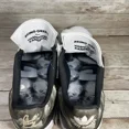 thumbnail image 4 of NEW Ad-id-as Being Green Yoshitoshi Kanemaki Stan Smith Japan Superstar RARE Sz 7, 4 of 6