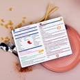 thumbnail image 3 of Libro de recetas Clever Fox: ¡Haz tu propio libro de recetas y organizador de notas de cocina en blanco, diario de cocina para escribir recetas, tapa dura A5, guarda 60 recetas - Morado. (70 character, 3 of 3