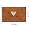 thumbnail image 3 of Valentine’s Day Welcome Mat, Love Envelope Door Rug, Non Slip, Polyester Decorative Floor Mat for Entryway Bedroom, Valentine’s Day Decor, 15.7"x23.6", 3 of 5