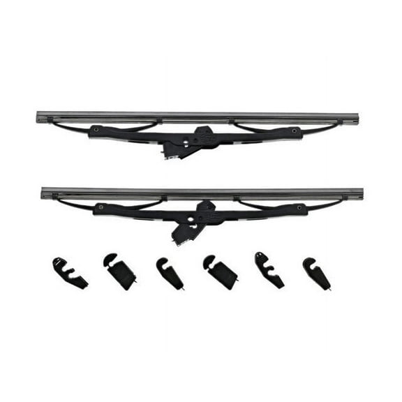 Front Wiper Blade Set - Compatible with 1968 - 1972 Volkswagen Beetle 1969 1970 1971