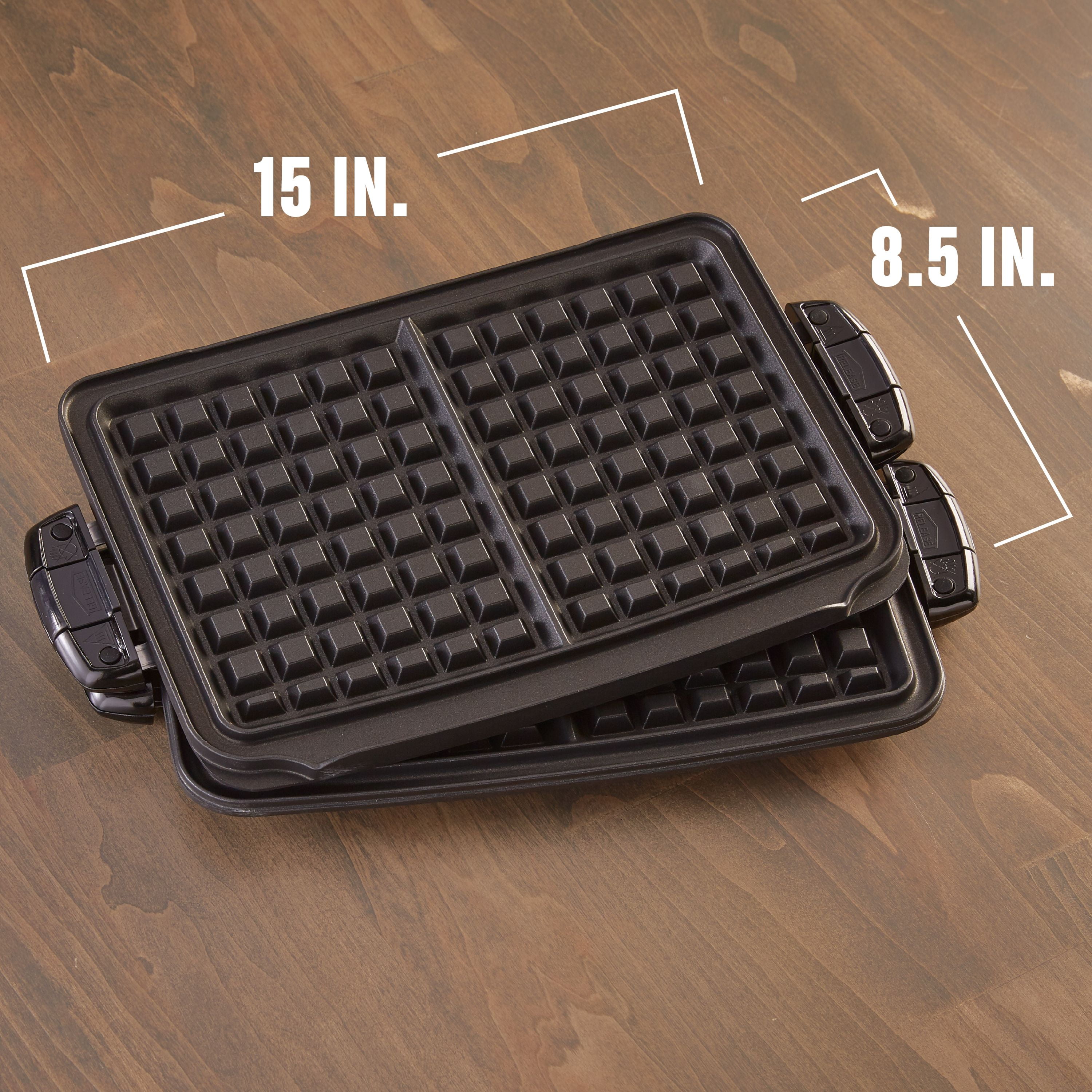 george foreman waffle plates