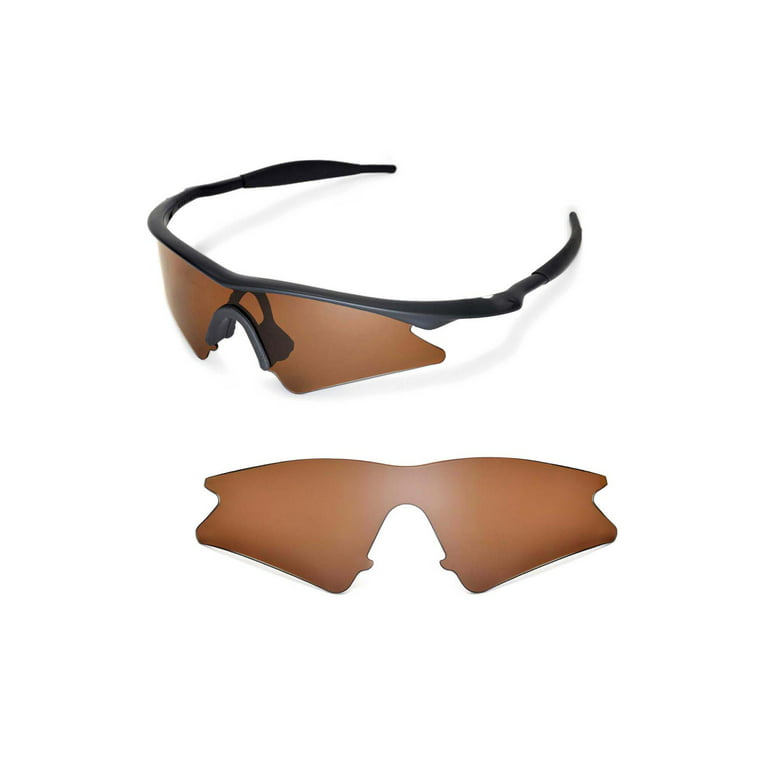 udvande Alvorlig tørre Walleva Brown Polarized Replacement Lenses For Oakley M Frame Sweep  Sunglasses - Walmart.com