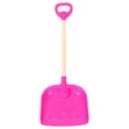 thumbnail image 1 of ColoMX Pala de invierno para niños, pala de nieve de plástico, palas portátiles para niños para cavar nieve, playa, juguetes de invierno, rosa sin caja, 1 of 8